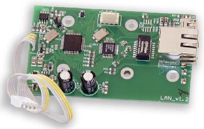 Преобразователь интерфейсов для приборов ВЭРС-ПК ВЭРС-LAN  (с кронштейном)