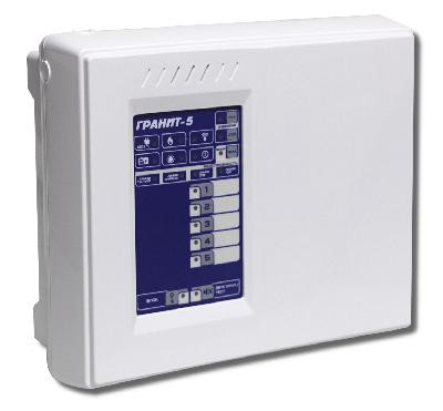 Прибор приемно-контрольный охранно-пожарный с GSM-коммуникатором для работы в составе системы ЛАВИНА Гранит-5Л (УК)